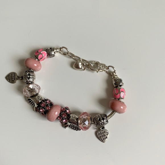 Pink Charm Bracelet - Picture 3 of 3